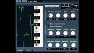 Video thumbnail for Free VST - GSnap pitch-correction - vstplanet.com by Plugins Collection