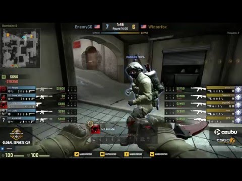 Winterfox vs Enemy de_dust2 map1 Gameshow Global eSports Cup