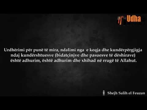 Disa thonë; merru me të metat e tua dhe jo me të të tjerëve Shejh Feuzan