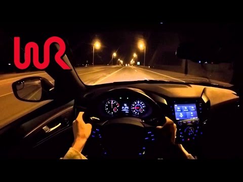 2016 Kia Optima SX Turbo - WR TV POV Night Drive