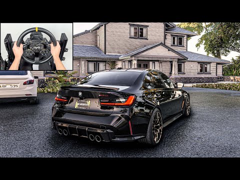 BMW M3 CS | The Crew Motorfest | Steering Wheel Gameplay