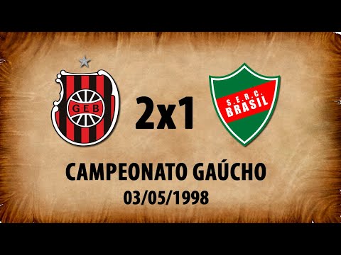 G.E.Brasil 2x1 Brasil-FA - Campeonato Gaúcho 1998