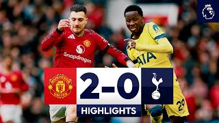 Download lagu Man Utd 2-0 Spurs l Premier League Highlights mp3