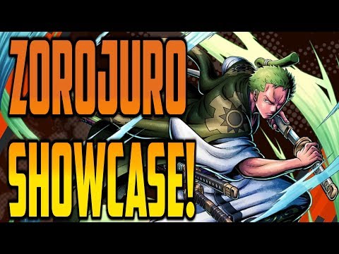 "UNDENIABLE S TIER!"  ZOROJURO GAMEPLAY SHOWCASE! | ONE PIECE Bounty Rush