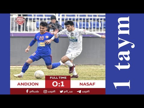 O'zbekiston 🏆 Coca Cola kubogi. 1/8 final ANDIJON — NASAF 0:1