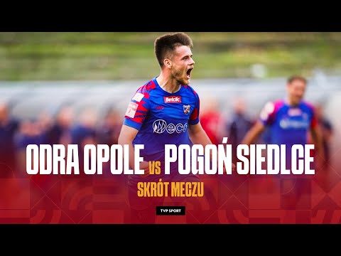 1. LIGA: Odra Opole - Pogoń Siedlce, GOL STADIONY ŚWIATA | SKRÓT | SEZON 2024/25