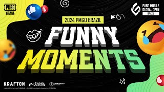 Get Ready to Laugh! 2024 PMGO BRAZIL FUNNY MOMENTS | PUBG MOBILE ESPORTS