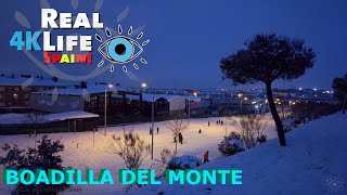 【4K】 BOADILLA DEL MONTE: ᴘᴀsᴇᴏ ᴄᴏɴ ʟᴀ ᴍᴀʏᴏʀ ɴᴇᴠᴀᴅᴀ ᴅᴇ ʟᴀ ʜɪsᴛᴏʀɪᴀ (WALK MADRID)