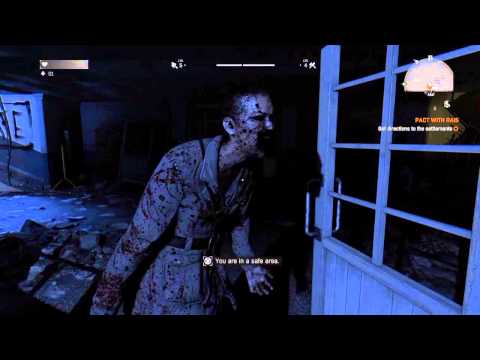 Dying light saving a biter from biters