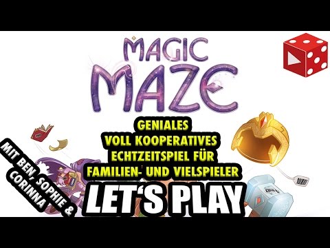 Magic Maze - Let's Play & Rezension - nominiert zum Spiel des Jahres 2017