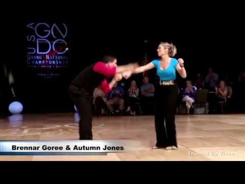 Brennar Goree and Autumn Jones Carolina Shag GNDC 2015