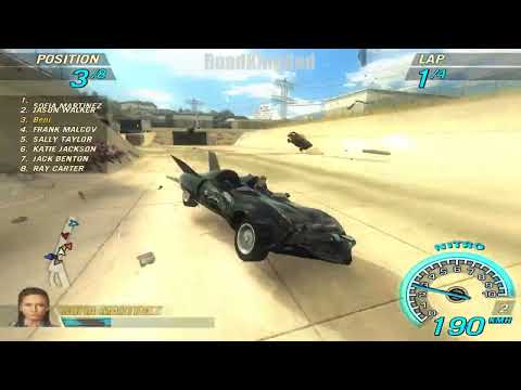 FlatOut 2, but I wrecked everyone in 18 seconds