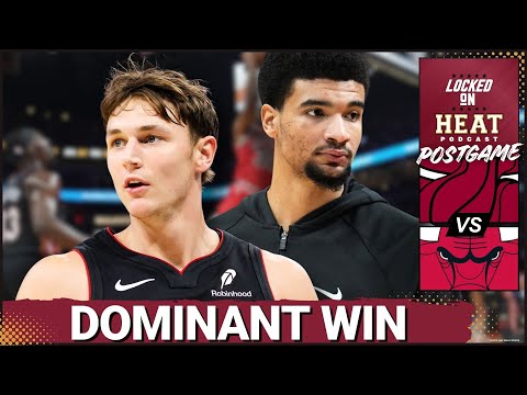 Miami Heat DOMINATE Bulls as Bam Adebayo & Pella Larson SHINE – Can They AVOID Play-In Meeting?