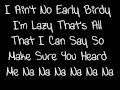 Lady Sovereign - 9 To 5 Lyrics