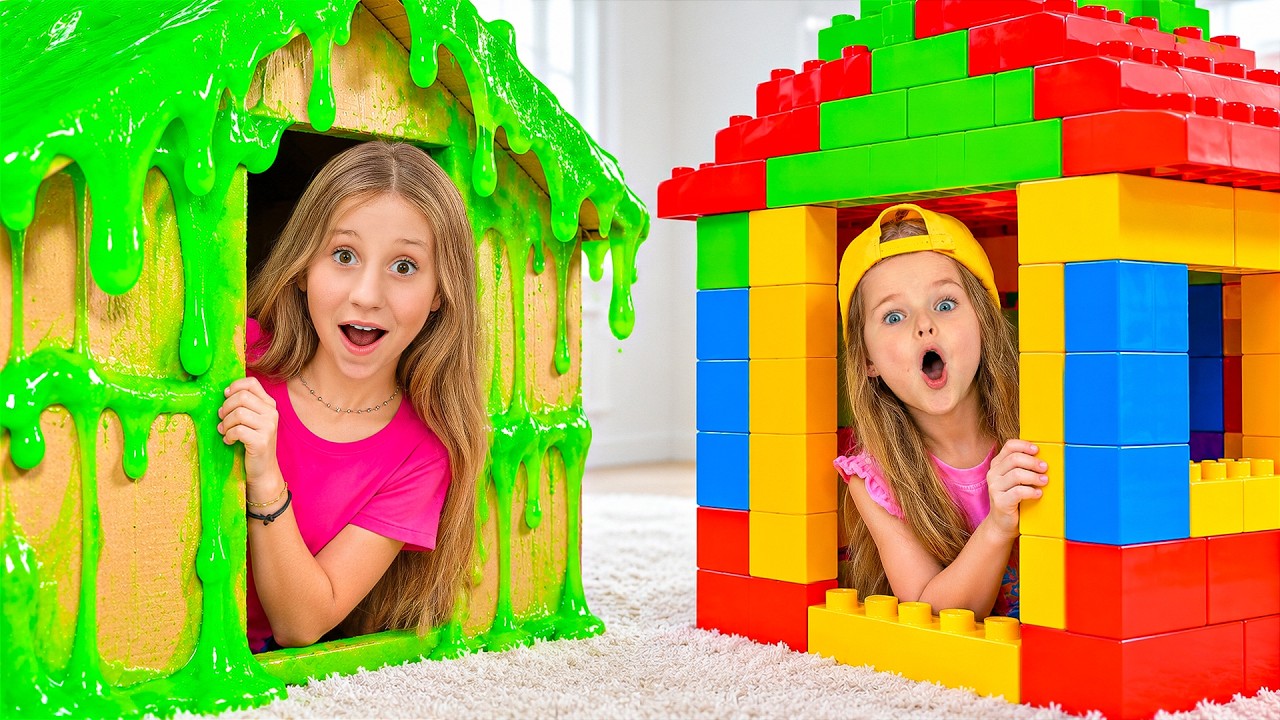 Nastya and DIY Houses competition