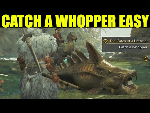 How to Catch a Whopper in Monster Hunter Wilds | The Catch of a lifetime quest guide