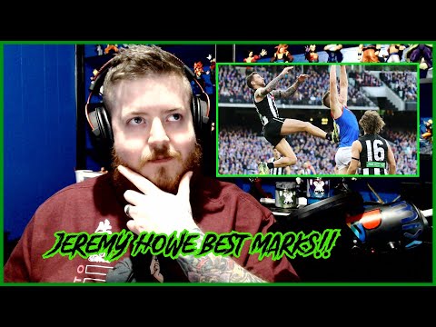 Jeremy Howe - Best Marks AFL 2011-2019 | AMERICAN REACTION!!