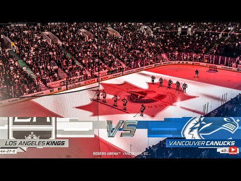 Reverse Retro Jerseys! LA Kings vs Vancouver Canucks 11/18/2022 NHL 23 Gameplay