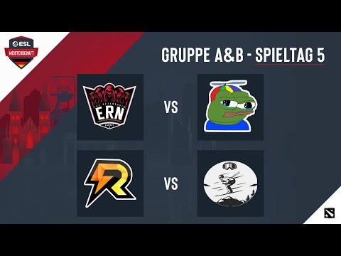 eSport Rhein-Neckar vs airGERlich & Recast vs Abfahrt | ESL Meisterschaft Gruppe A - Spieltag 5