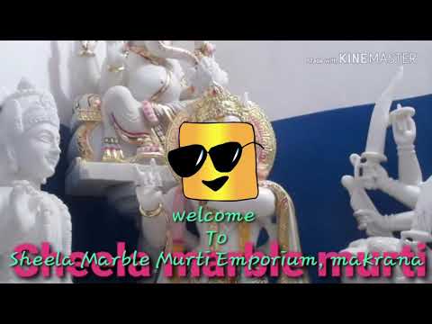 54inch lord krishna makrana marble statue, temple