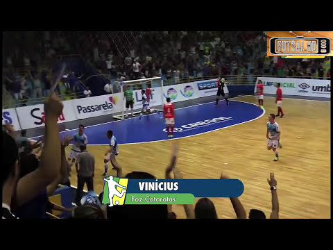 Gols Foz Cataratas X Concórdia | 1ª Rodada | LNF 2017 (01/04/2017)