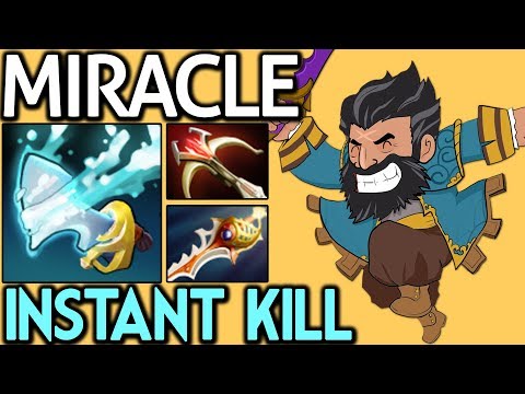 Miracle- [Kunkka] Instant Kill with Rapier + 2X Daedalus 7.14 Dota 2