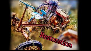Ruggerini grain drill tractor restoration
