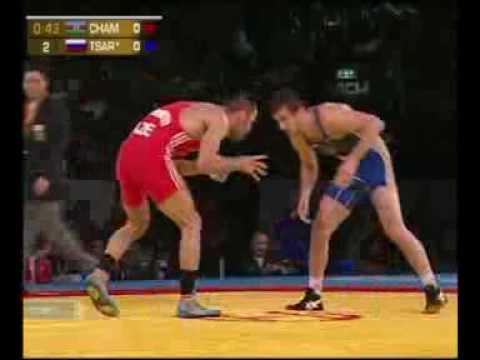 74 kg Chamsulvaraev vs Tsargush, final of world championship 2009