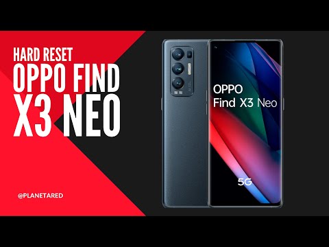 Cómo hacer un HARD RESET o reseteo completo del OPPO Find X3 Neo - Eliminación de datos