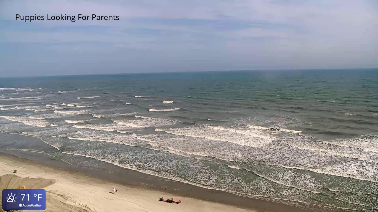 Cherry Grove Pier live surf cam