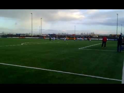 Fragment uit de kampioenswedstrijd