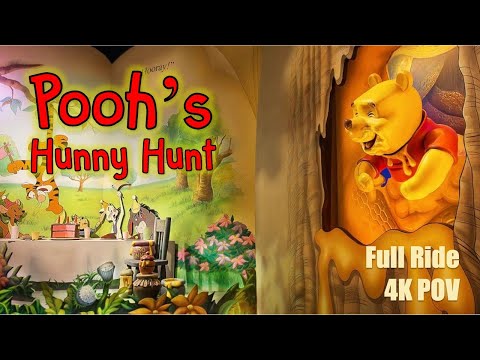 🍯 FULL RIDE: Pooh’s Hunny Hunt | Tokyo Disneyland 4K POV 🐝
