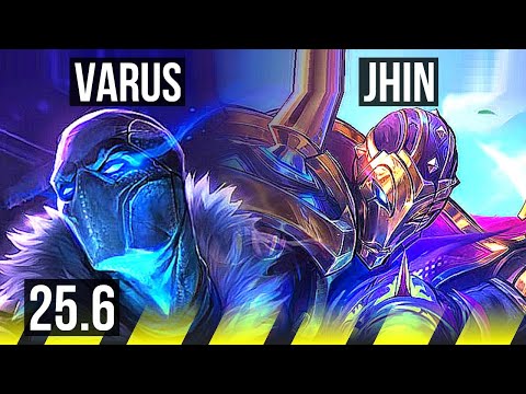 VARUS & Xerath vs JHIN & Elise (ADC) | EUW Diamond | 25.6
