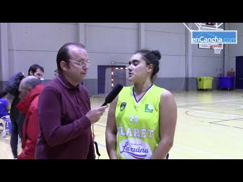 Noelia Pariente post Picken Claret vs. Olimpico 64 LF2