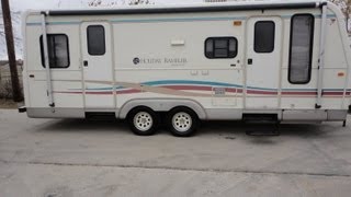 25ft bumper pull by Holiday Rambler | Used Travel Trailers for Sale In Dallas Texas