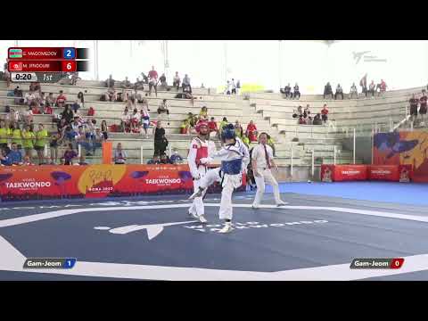 318 M-58kg R-16 MAGOMEDOV Gashim AZE 🔵 vs 🔴 JENDOUBI Mohamed khalil TUN I Rome 2022 WT GP