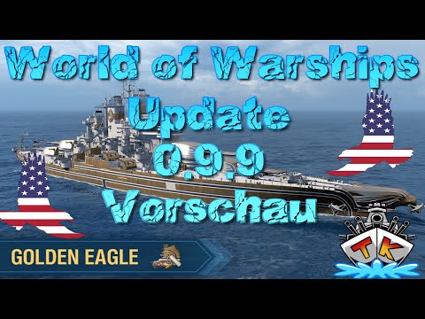 Vorschau für Update 0.9.9 "Ami BB Split, Söldner für Clans" in World of Warships