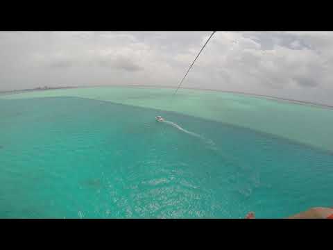 Passeio Parasail em San Andres - Colômbia