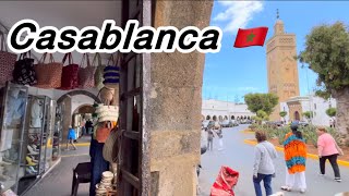 Casablanca Morocco 🇲🇦(Habbous Market) Walking Tour, May 11, 2025 4K HD