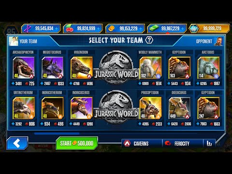 BEASTS OF THE BIODOMI PACK - UNLOCK THERIZINOSAURUS - JURASSIC WORLD THE GAME