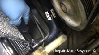 Ford Explorer 4.0L Radiator Replacement Part 2