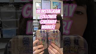 Congrats to my giveaway winner! #pokemoncollectors #pokemon #pokemonchannel #pokemoncards