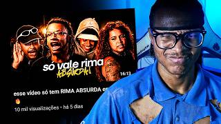 esse vídeo só tem RIMA ABSURDA em 2026!🔥| React