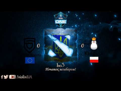 Kinguin vs PENTA Sports game 1 ESL One Katowice 2018 Major: EU Qualifier [Українською] by violinUA