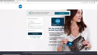 HSN Credit Card Login 2022 [UPDATED]