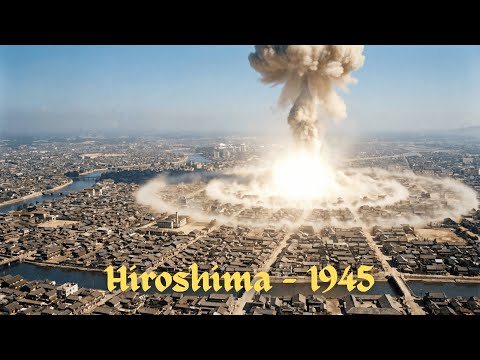 Hiroshima in 1945 | Everyday Life Before the Atomic Bomb (AI Reconstruction)
