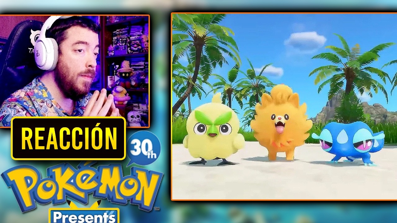 ASÍ es la GEN 10! Mi REACCIÓN a POKÉMON VIENTO y OLEAJE y el POKÉMON PRESENTS del 30 ANIVERSARIO
