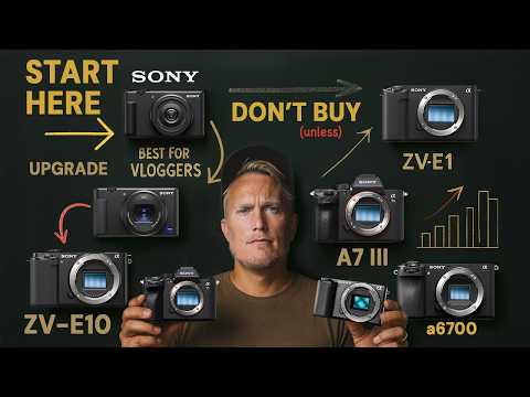 The Only Sony Cameras I Would Buy at ANY Budget (2026)