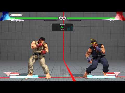 SFV Tutorial - Ryu's Parry Analysis and Frame Data