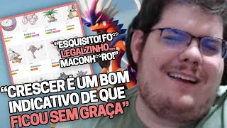CASIMIRO ANALISANDO OS POKÉMONS DESDE A PRIMEIRA GERAÇÃO E FAZ CRÍTICAS AO NOVO | Cortes do Casimito